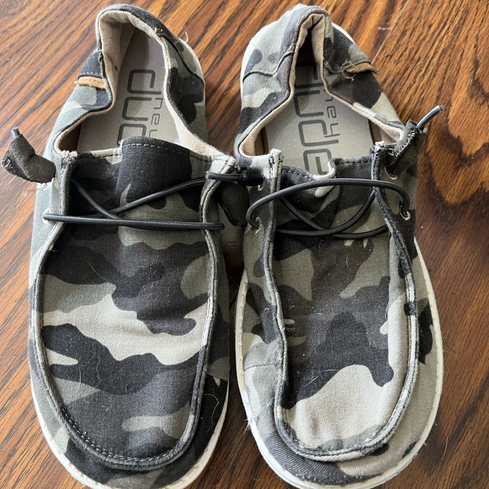 Hey Dude Camo Slip-On‎ Shoes